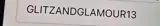 GLITZANDGLAMOUR13 coupon verification screenshot