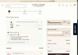 L'Occitane coupon verification screenshot