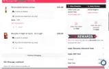 WELCOME10 coupon verification screenshot