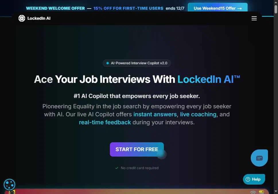 LockedIn AI checkout page showing LockedIn AI promo code box | Screenshot taken by SimplyCodes community member on Dec 7, 2025