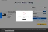 Locker Room Direct coupon verification screenshot