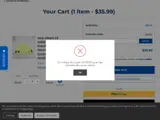 Locker Room Direct coupon verification screenshot