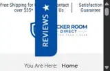 Locker Room Direct coupon verification screenshot