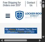Locker Room Direct coupon verification screenshot