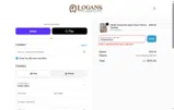 Logan's of Lexington coupon verification screenshot