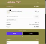 LOGAN TAY coupon verification screenshot
