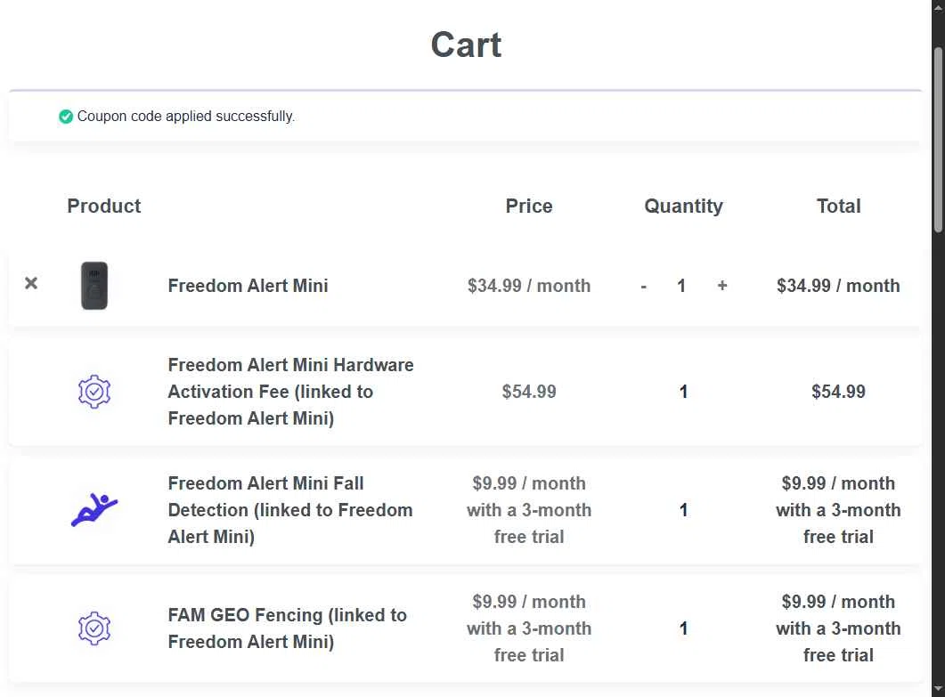 Logicmark checkout page showing Logicmark promo code box | Screenshot taken by SimplyCodes community member on Jul 28, 2025
