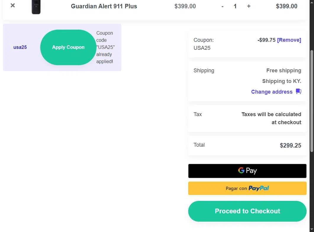 Logicmark checkout page showing Logicmark promo code box | Screenshot taken by SimplyCodes community member on Aug 1, 2025