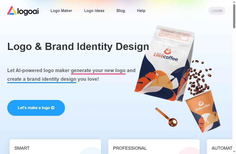LogoAI checkout page showing LogoAI promo code box | Screenshot taken by SimplyCodes community member on Jan 24, 2026