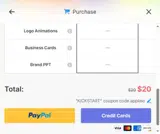 KICKSTART coupon verification screenshot