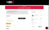 LOK Grips coupon verification screenshot