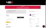 LOK Grips coupon verification screenshot