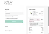 LOLA & Company coupon verification screenshot