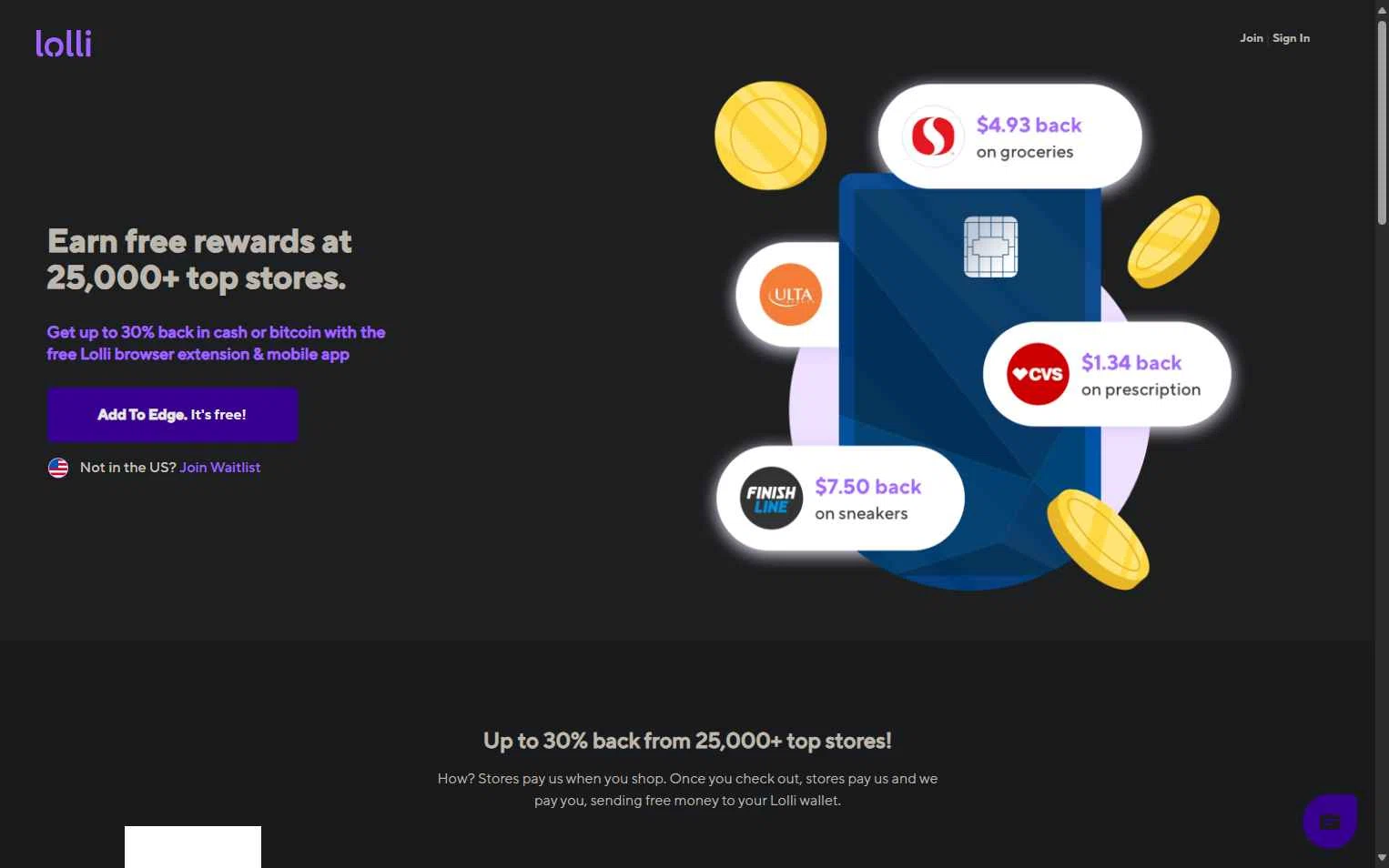 Lolli checkout page showing Lolli promo code box | Screenshot taken by SimplyCodes community member on Aug 5, 2025