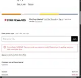 50OFFLF coupon verification screenshot