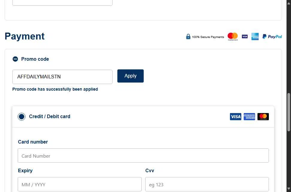 London Stansted Airport checkout page showing London Stansted Airport promo code box | Screenshot taken by SimplyCodes community member on Oct 12, 2025