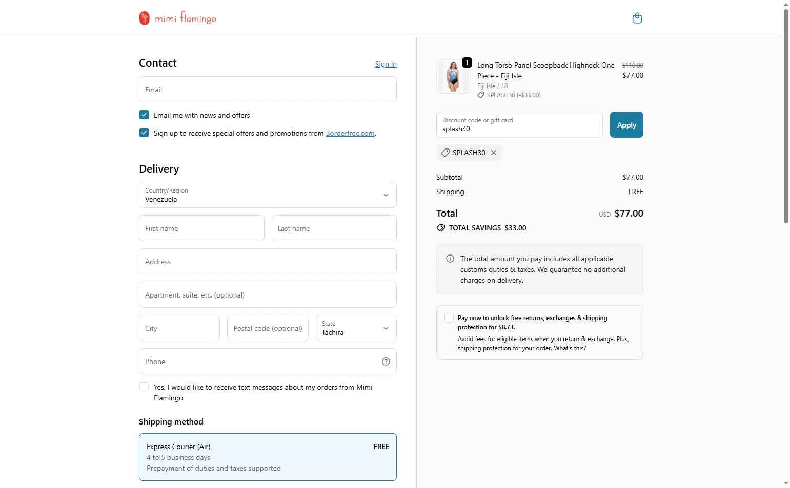 Longitude checkout page showing Longitude discount code box | Screenshot taken by SimplyCodes community member on Dec 11, 2025