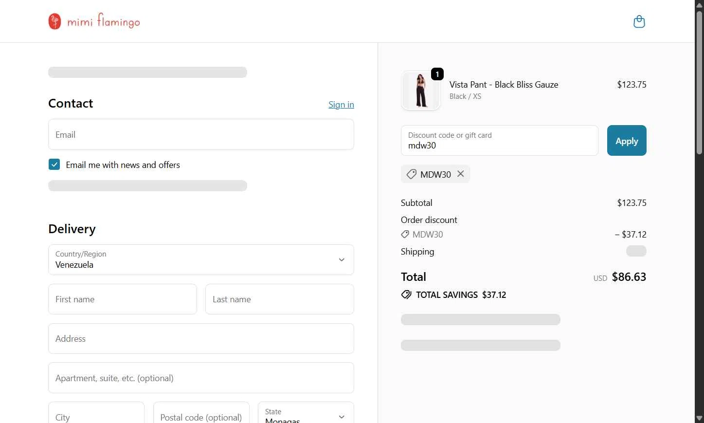 Longitude checkout page showing Longitude discount code box | Screenshot taken by SimplyCodes community member on Dec 16, 2025