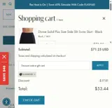 SUMMER25 coupon verification screenshot
