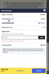 FSTC20 coupon verification screenshot