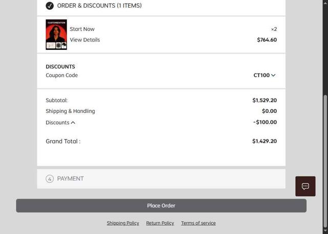 Lordhair checkout page showing Lordhair coupon code box | Screenshot taken by SimplyCodes community member on Sep 8, 2025