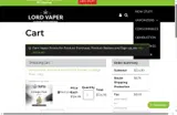 Lord Vaper Pens coupon verification screenshot