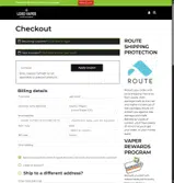 Lord Vaper Pens coupon verification screenshot