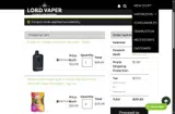 Lord Vaper Pens coupon verification screenshot