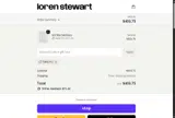 Loren Stewart coupon verification screenshot