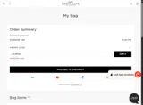 LAURA20 coupon verification screenshot