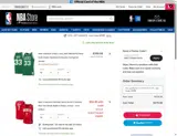 Los Angeles Lakers coupon verification screenshot