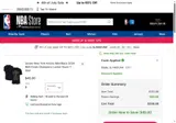 Los Angeles Lakers coupon verification screenshot