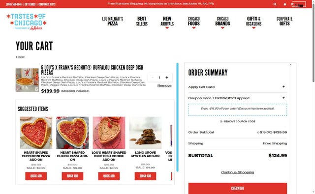 Lou Malnati's Promo Codes (2 Verified) - $15 Off May 2025