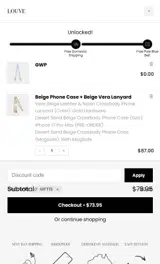 GIFT15 coupon verification screenshot