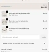 MLK20 coupon verification screenshot