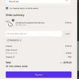 PEACE2019 coupon verification screenshot