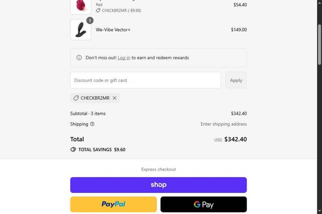 Lovers checkout page showing Lovers discount code box | Screenshot taken by SimplyCodes community member on Aug 28, 2025
