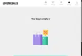 Love the Sales coupon verification screenshot