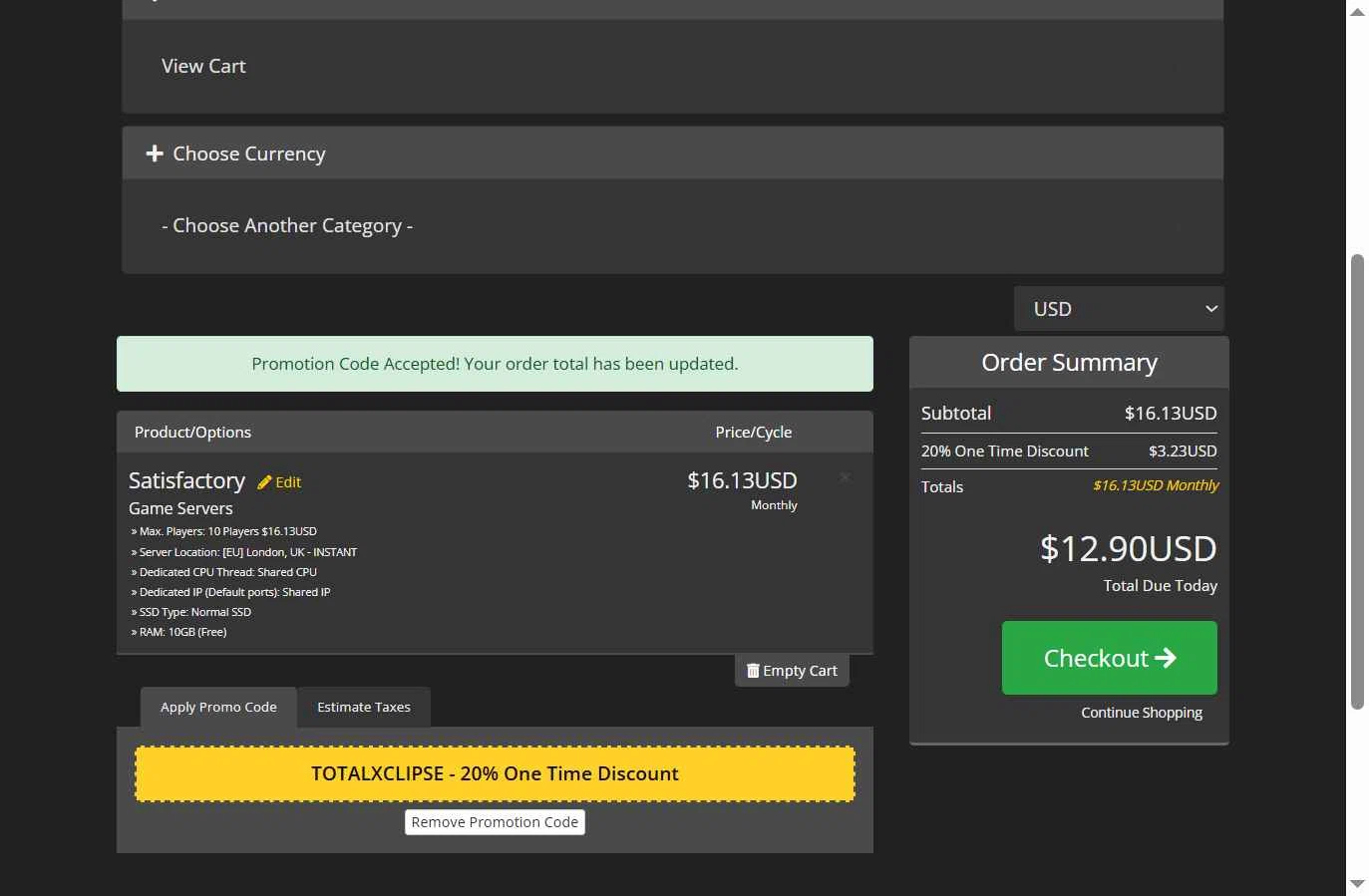 LOW.MS checkout page showing LOW.MS promo code box | Screenshot taken by SimplyCodes community member on Sep 23, 2025