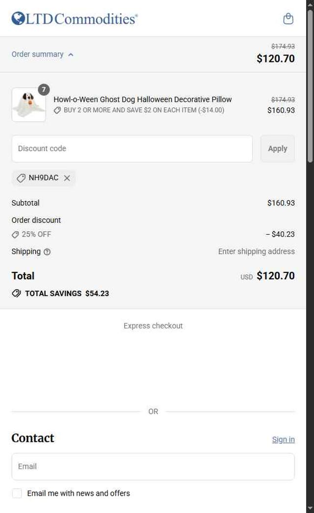 LTD Commodities Promo Codes - 10% Off Oct 2025