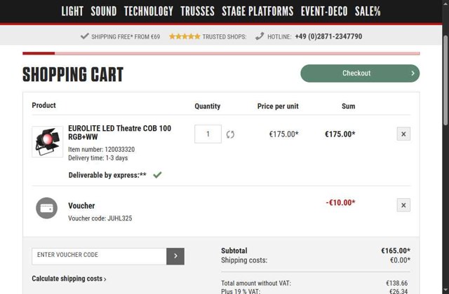 LTT checkout page showing LTT discount code box | Screenshot taken by SimplyCodes community member on Jul 21, 2025