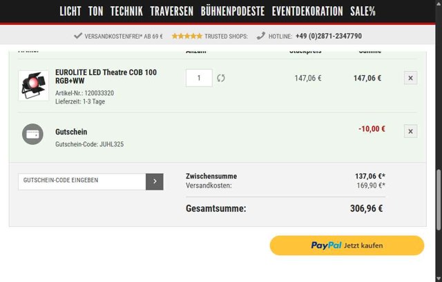 LTT checkout page showing LTT discount code box | Screenshot taken by SimplyCodes community member on Jul 10, 2025