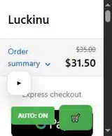 luckinu1401LM coupon verification screenshot