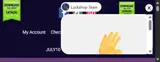Luck Shop coupon verification screenshot