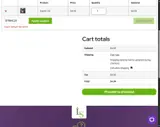 Luck Shop coupon verification screenshot