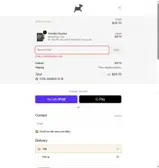 Lucky Goat Coffee coupon verification screenshot