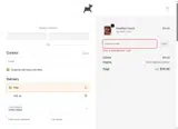 Lucky Goat Coffee coupon verification screenshot