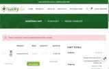 Lucky Link Peptides coupon verification screenshot