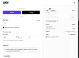 Lucy Nicotine coupon verification screenshot