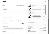 Lucy Nicotine coupon verification screenshot